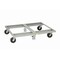 Little Giant Pallet Dollies, 3600 lbs. Capacity, 6" Phenolic, 2 Floor Locks, Handle PDH42486PH2FL - alternate 1